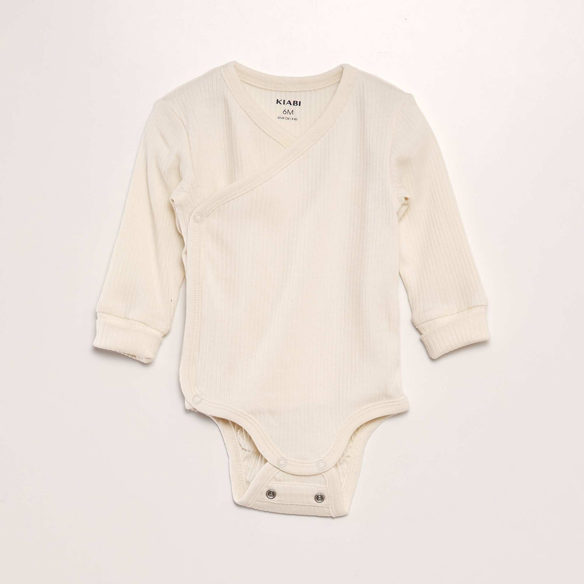 Lot de 3 bodies évolutif BEIGE