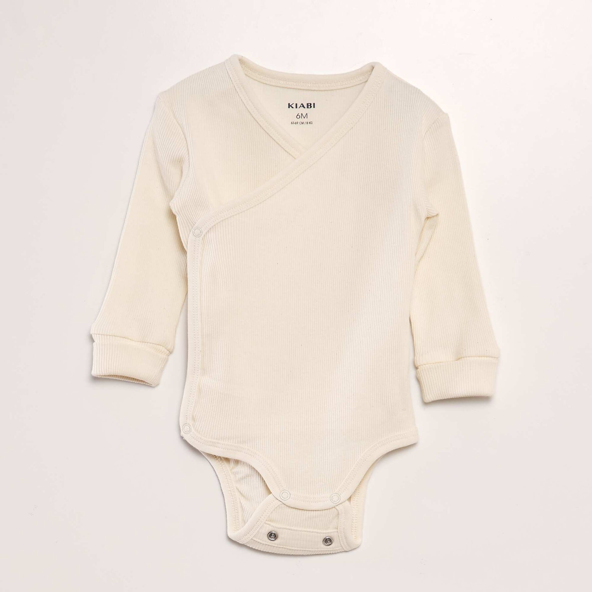 Lot de 3 bodies évolutif BEIGE