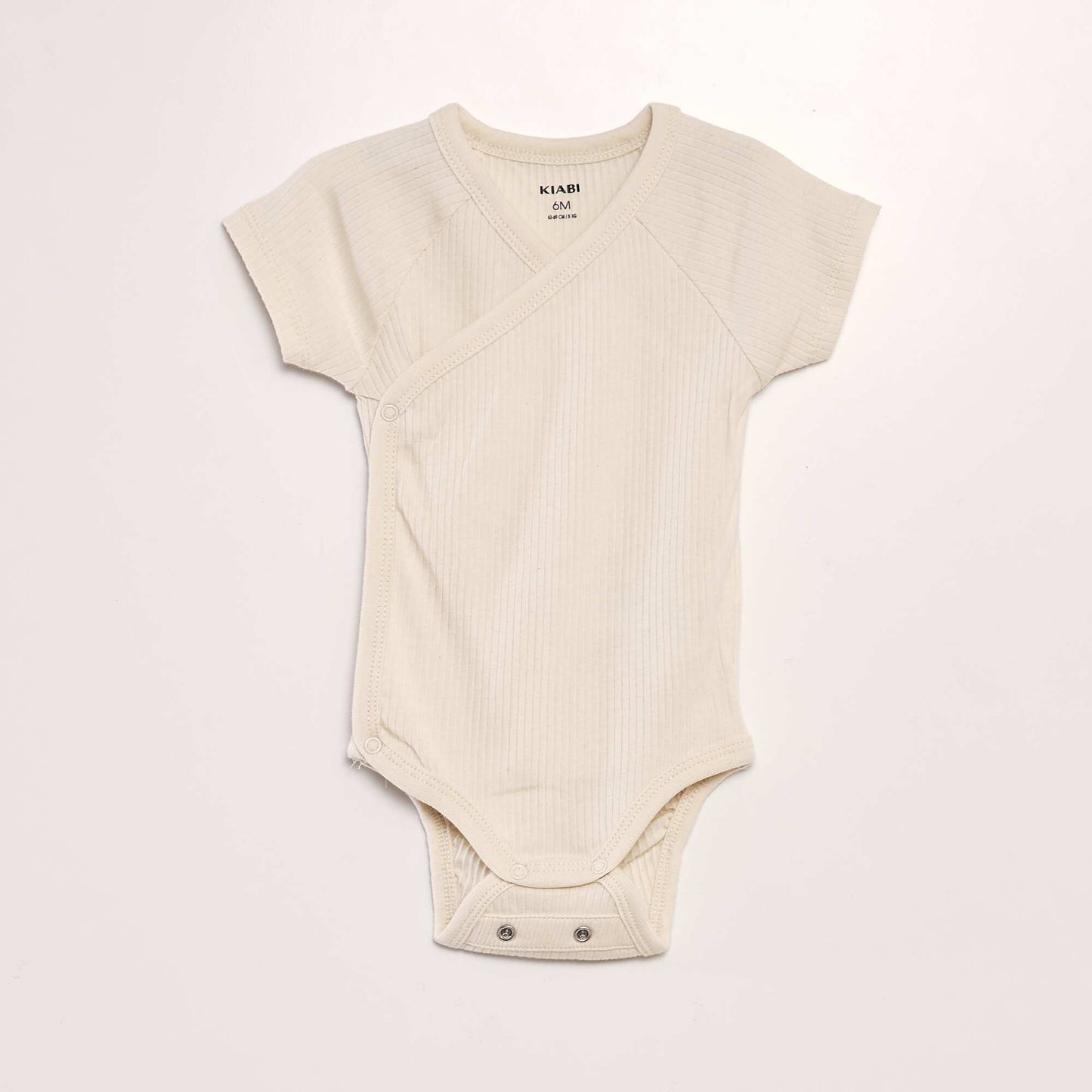 Lot de 3 bodies côtelés BEIGE