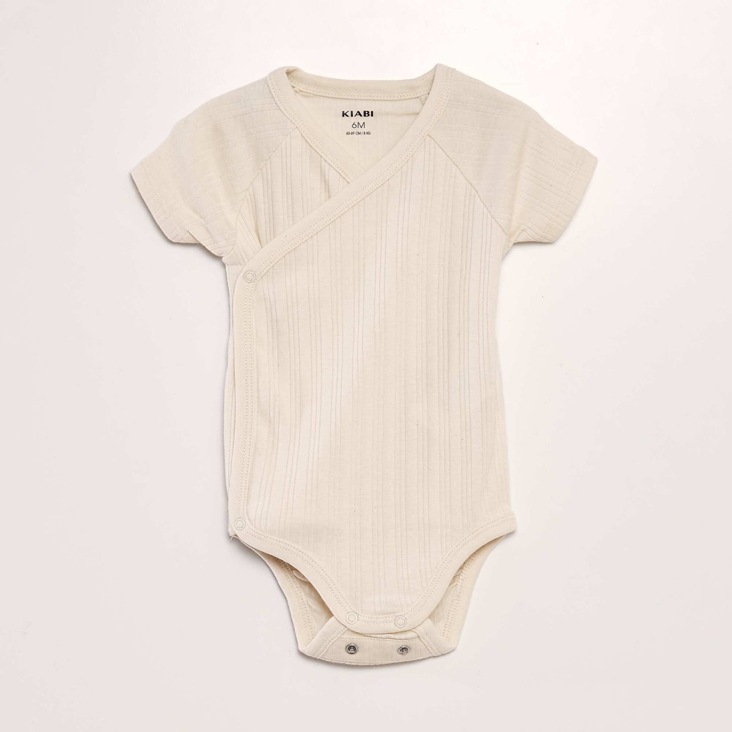 Lot de 3 bodies côtelés BEIGE