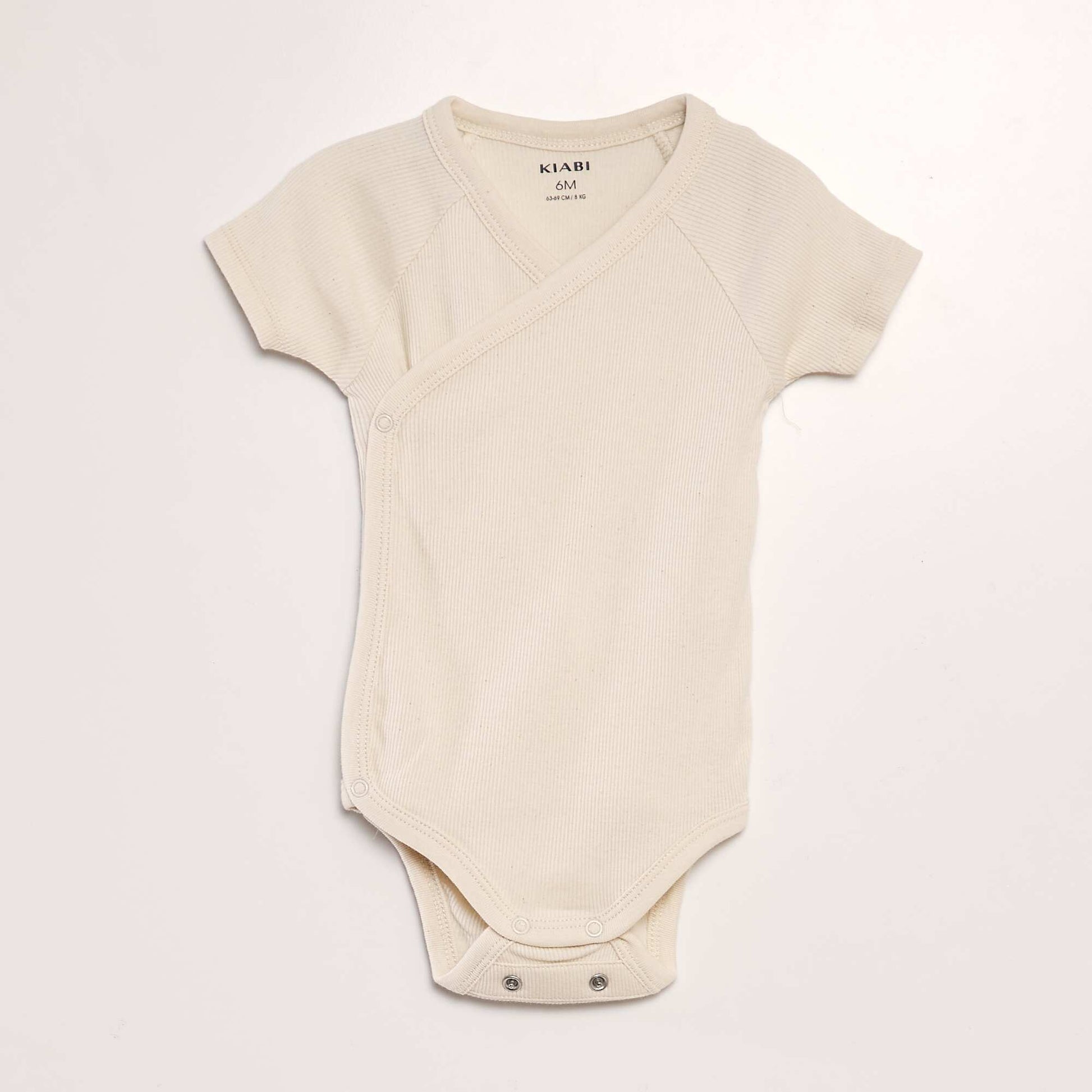 Lot de 3 bodies côtelés BEIGE