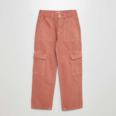 Pantalon denim multipoches ROSE