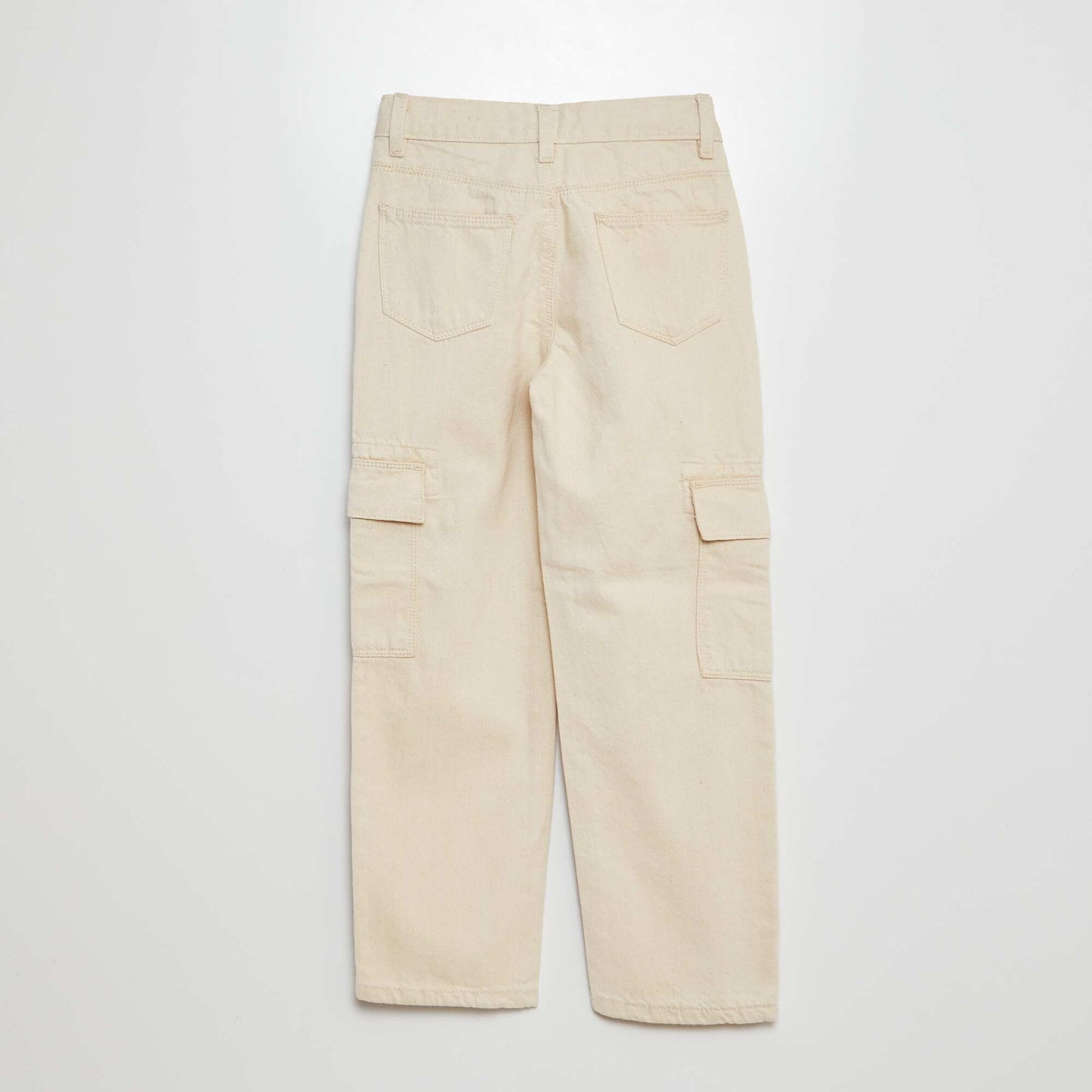 Pantalon denim multipoches BLANC CASSé