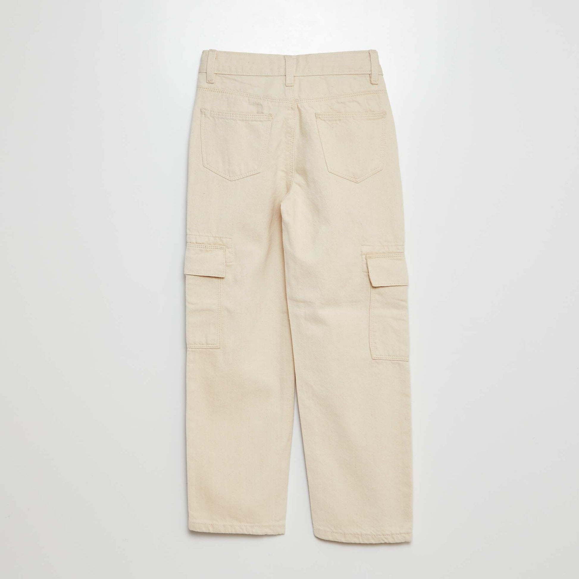 Pantalon denim multipoches BLANC CASSé