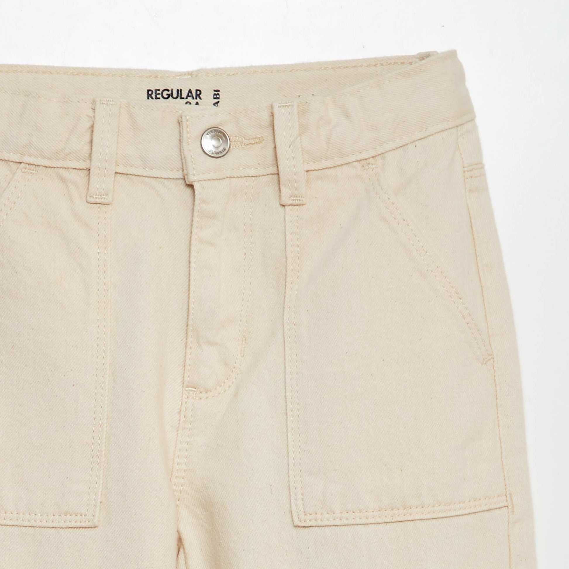 Pantalon denim multipoches BLANC CASSé