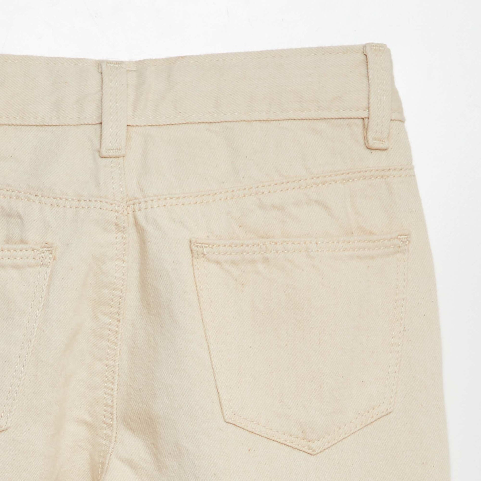 Pantalon denim multipoches BLANC CASSé