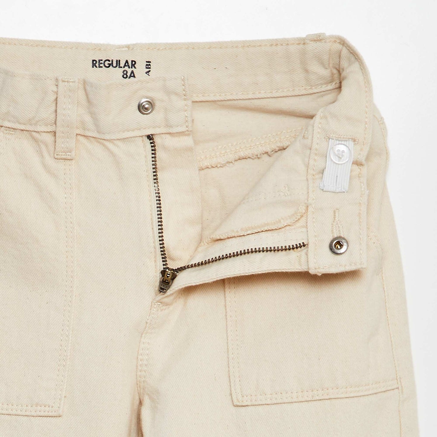 Pantalon denim multipoches BLANC CASSé