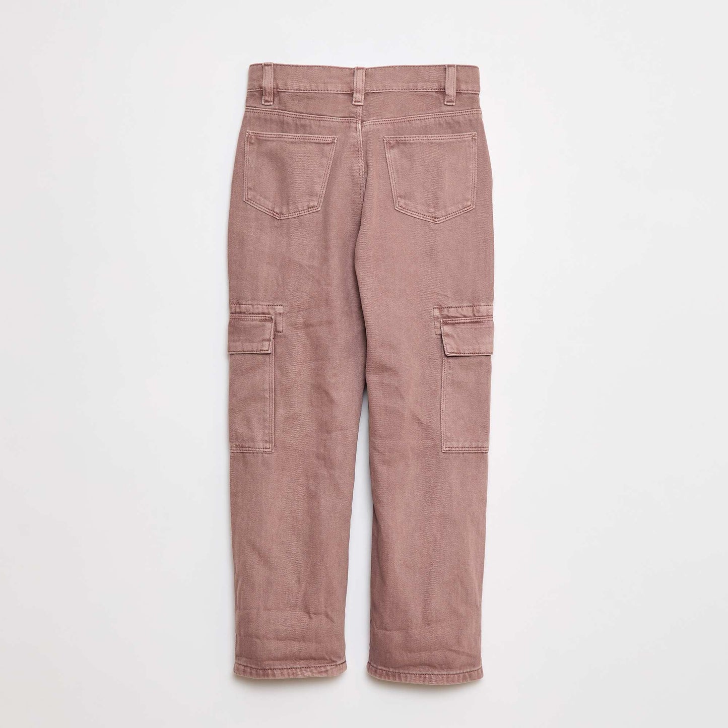 Pantalon denim multipoches MAUVE