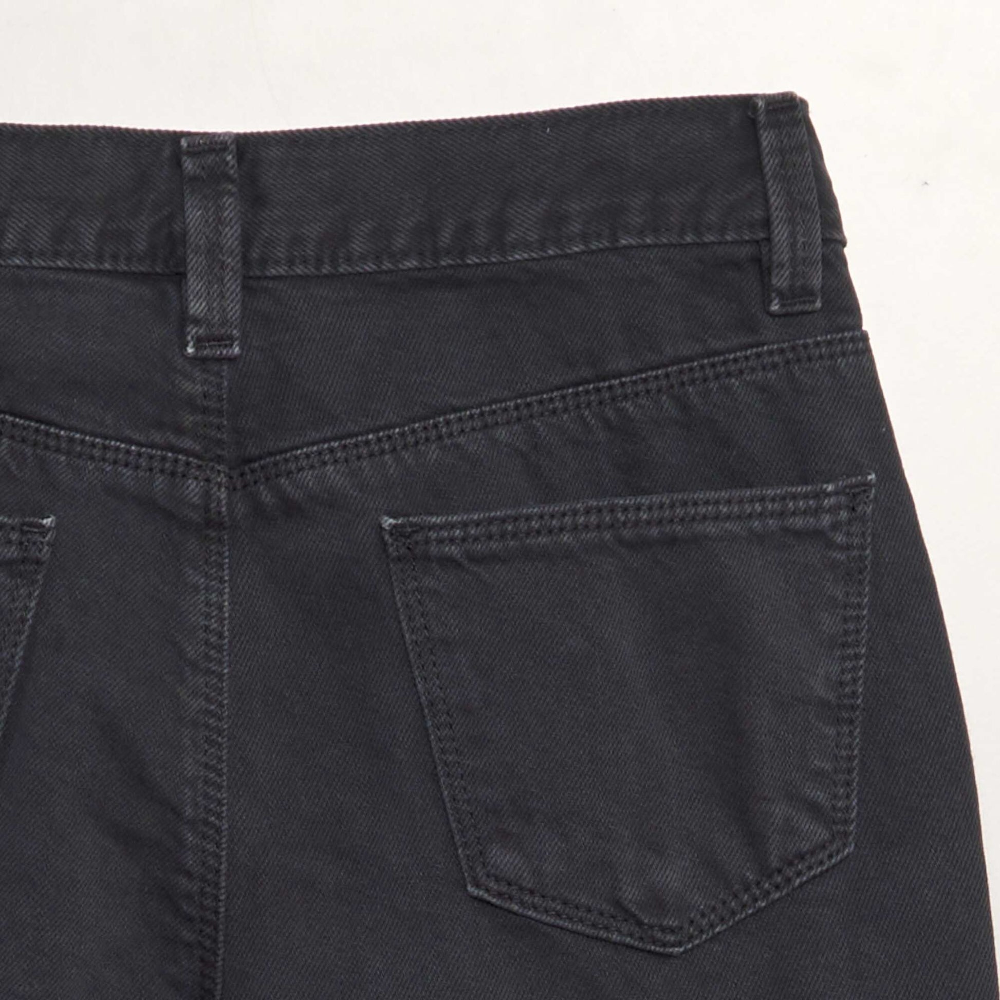 Pantalon denim multipoches GRIS ANTHRACITE
