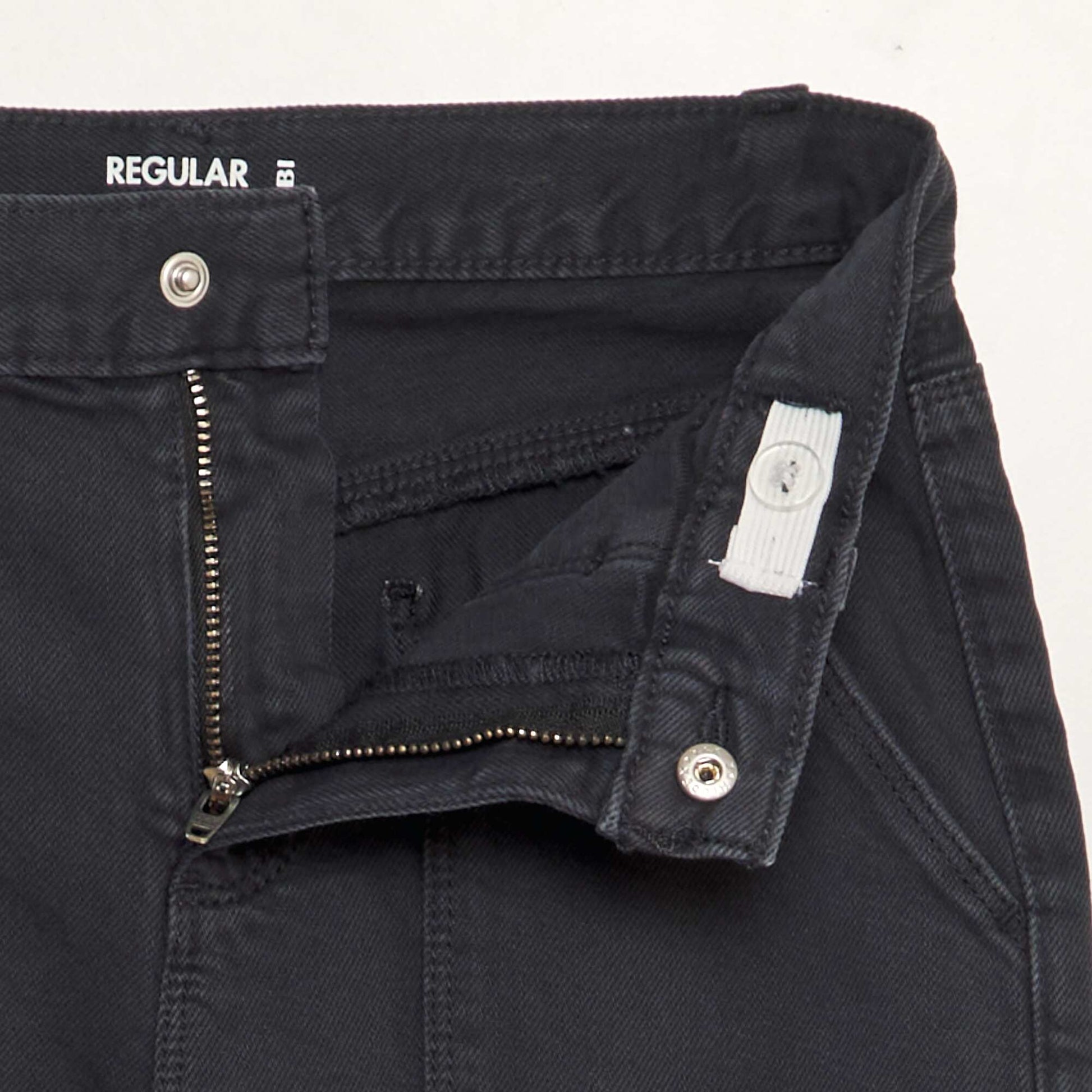 Pantalon denim multipoches GRIS ANTHRACITE