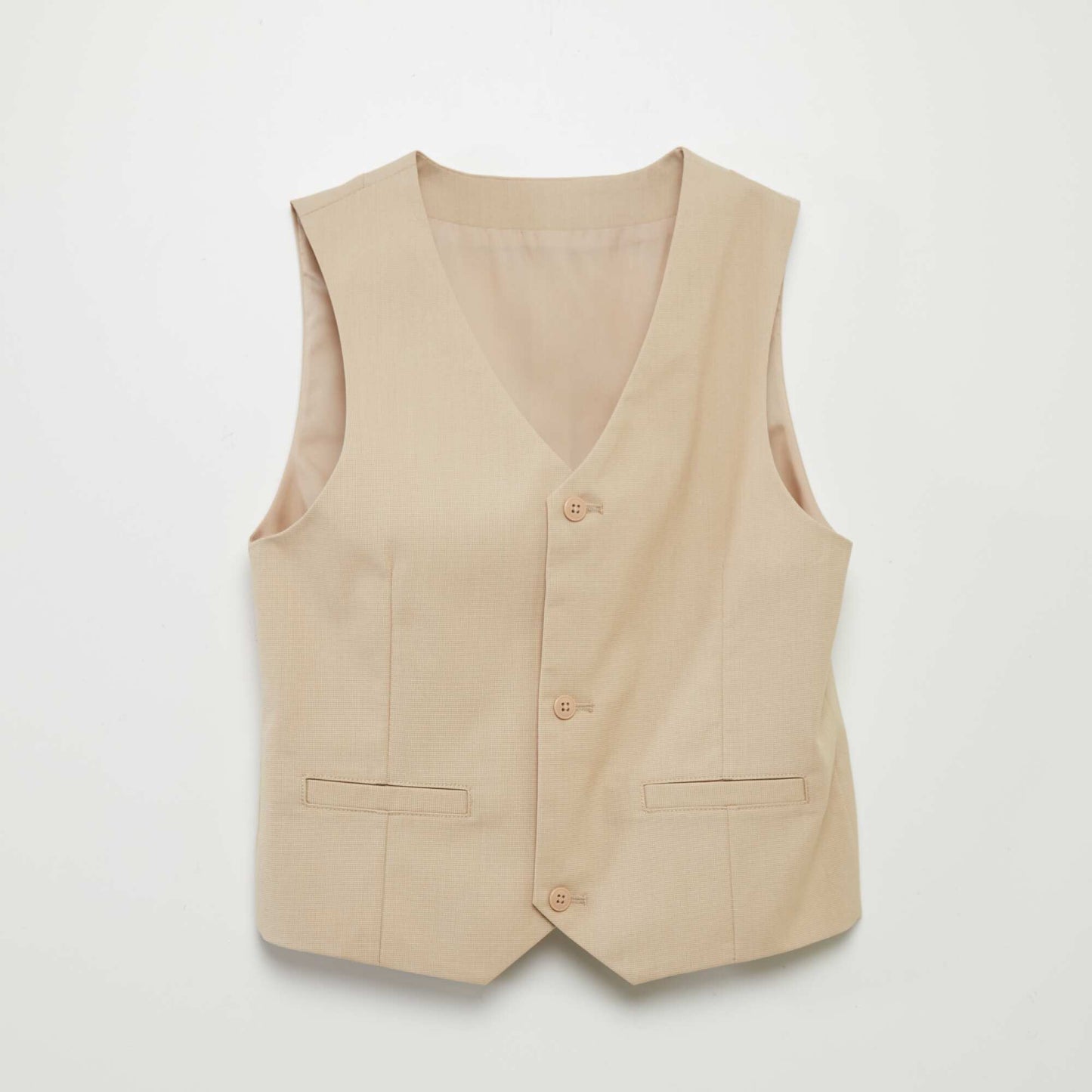 Gilet de costume BEIGE