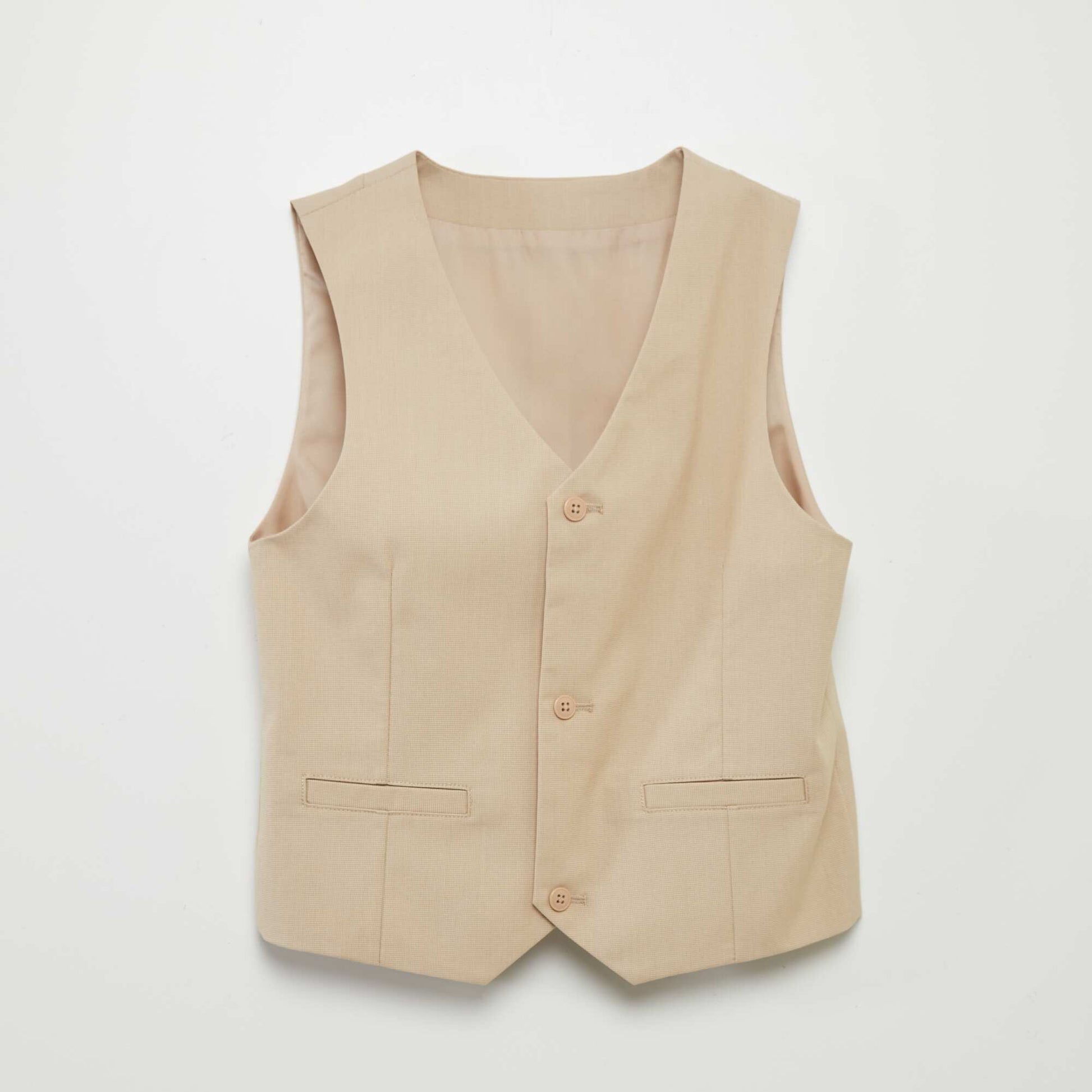 Gilet de costume BEIGE