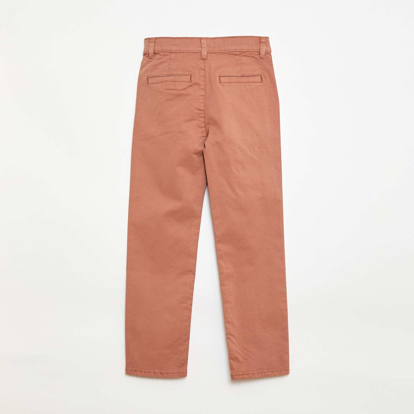 Pantalon chino slim MARRON