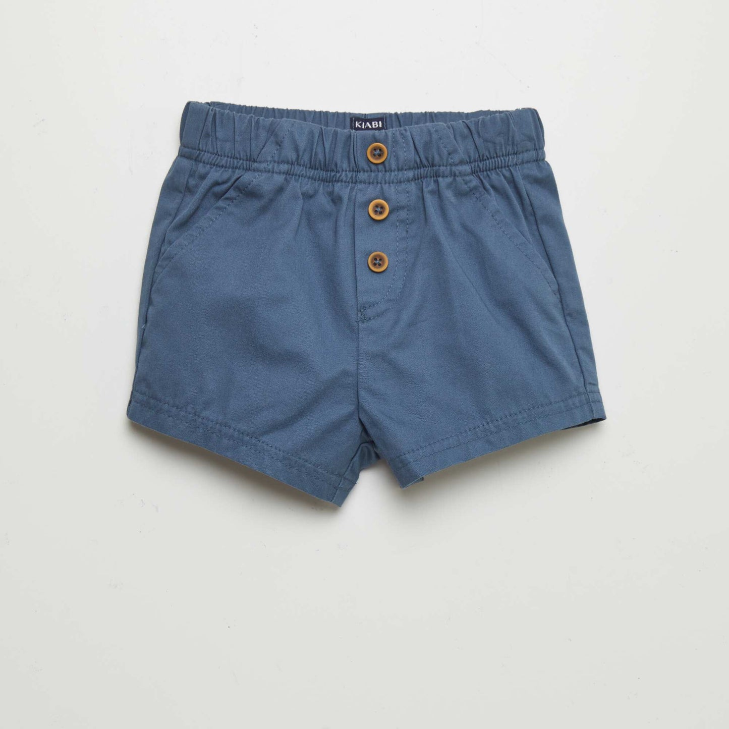 Short à taille élastiquée BLEU