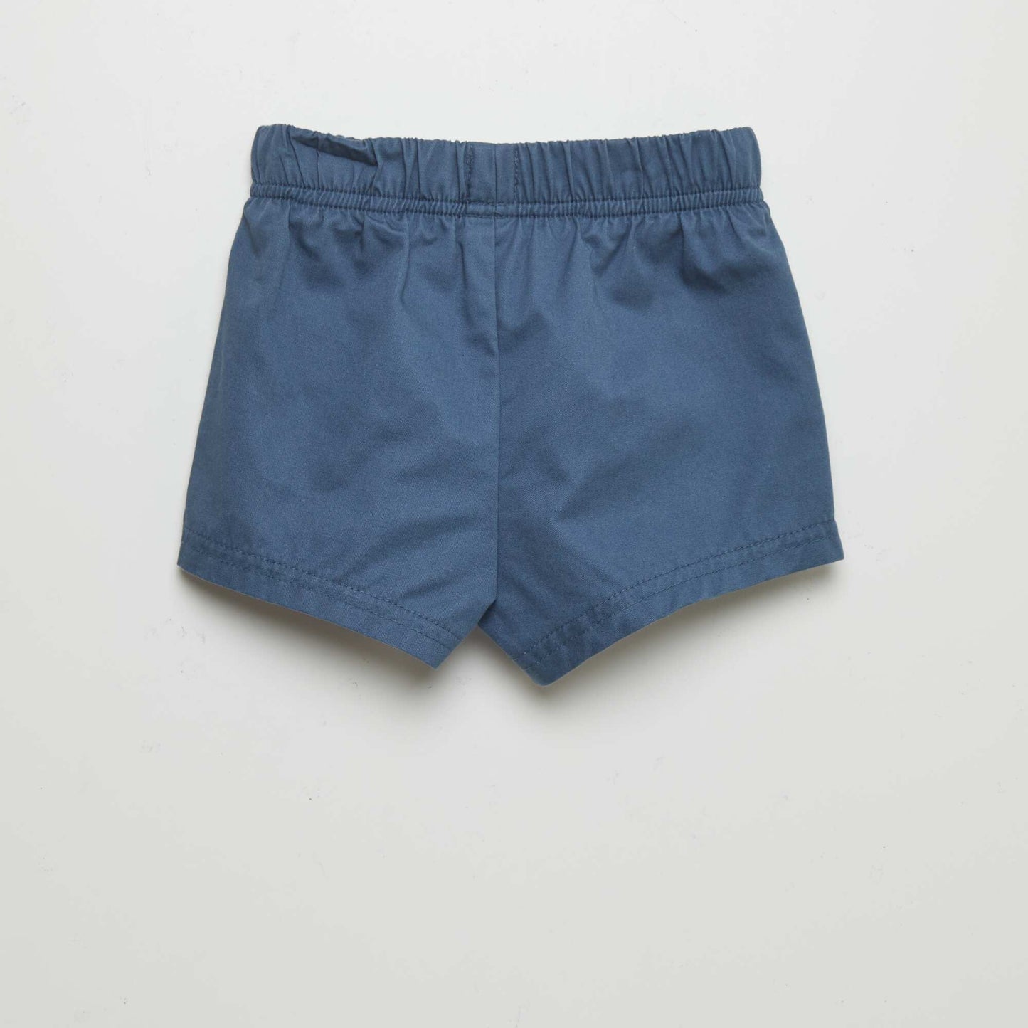 Short à taille élastiquée BLEU