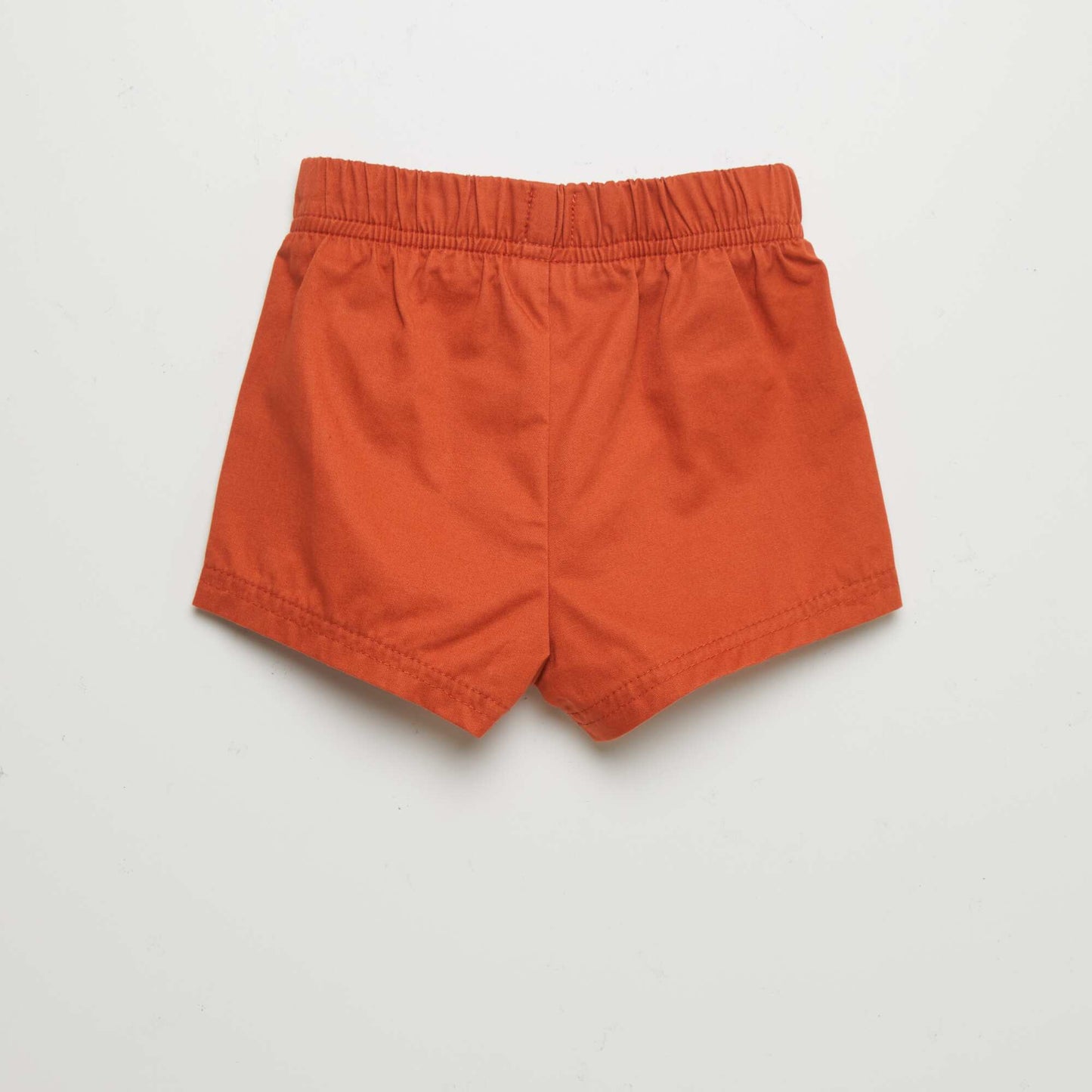 Short à taille élastiquée ORANGE