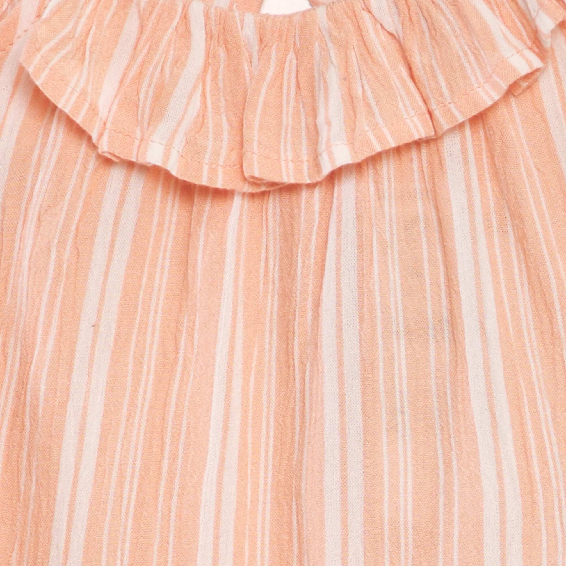 Blouse à bretelles volantées ROSE