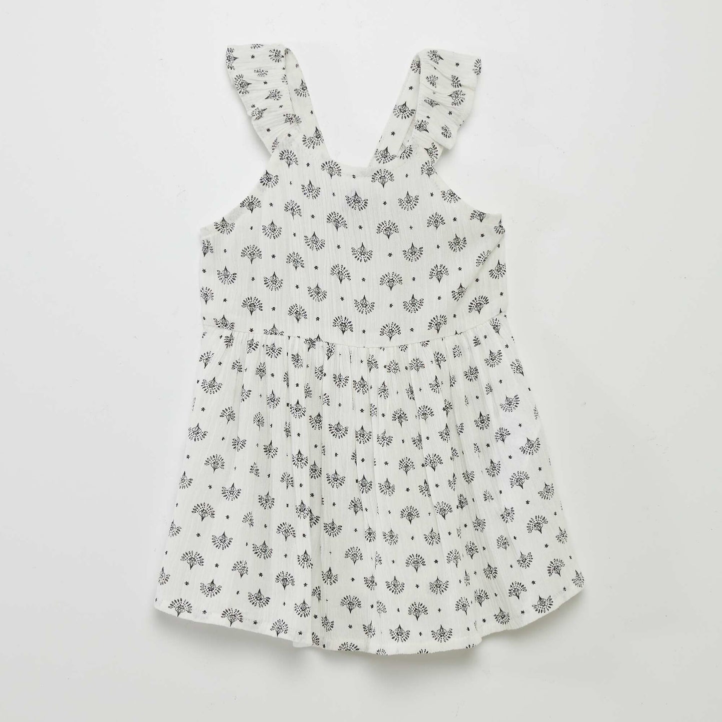 Robe crêpée à dos croisé ROSE