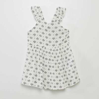 Robe crêpée à dos croisé ROSE