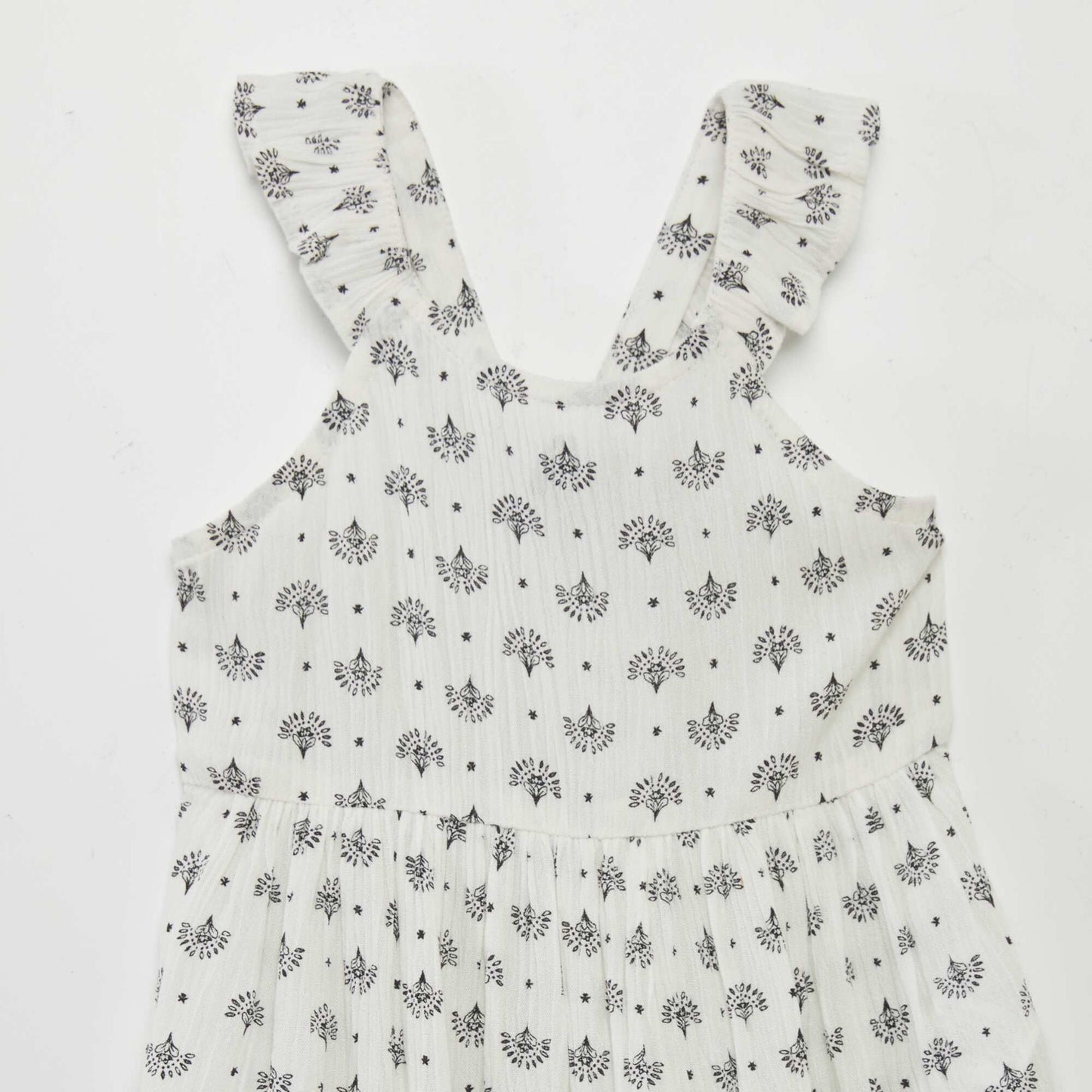 Robe crêpée à dos croisé ROSE
