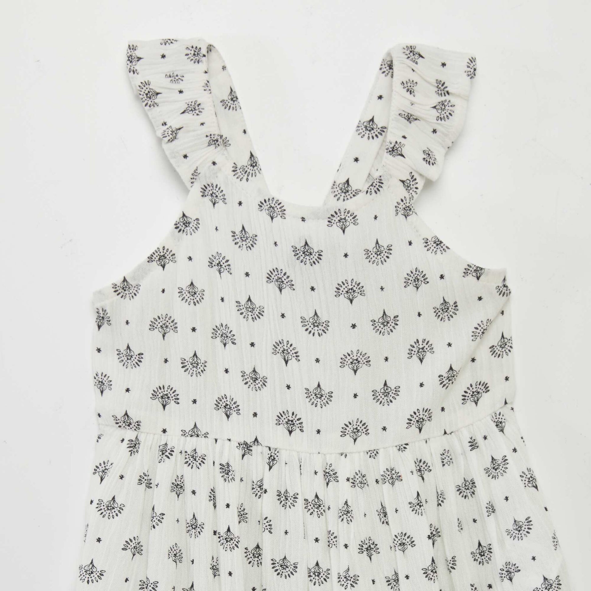 Robe crêpée à dos croisé ROSE