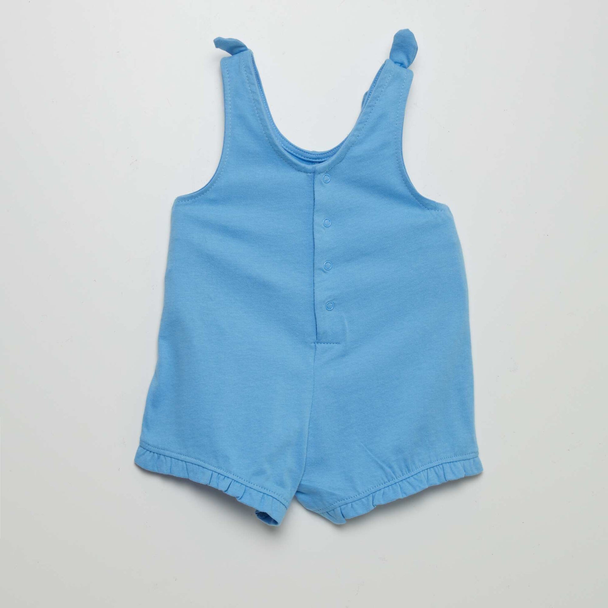 Combishorts / barboteuse finitions volantées BLEU