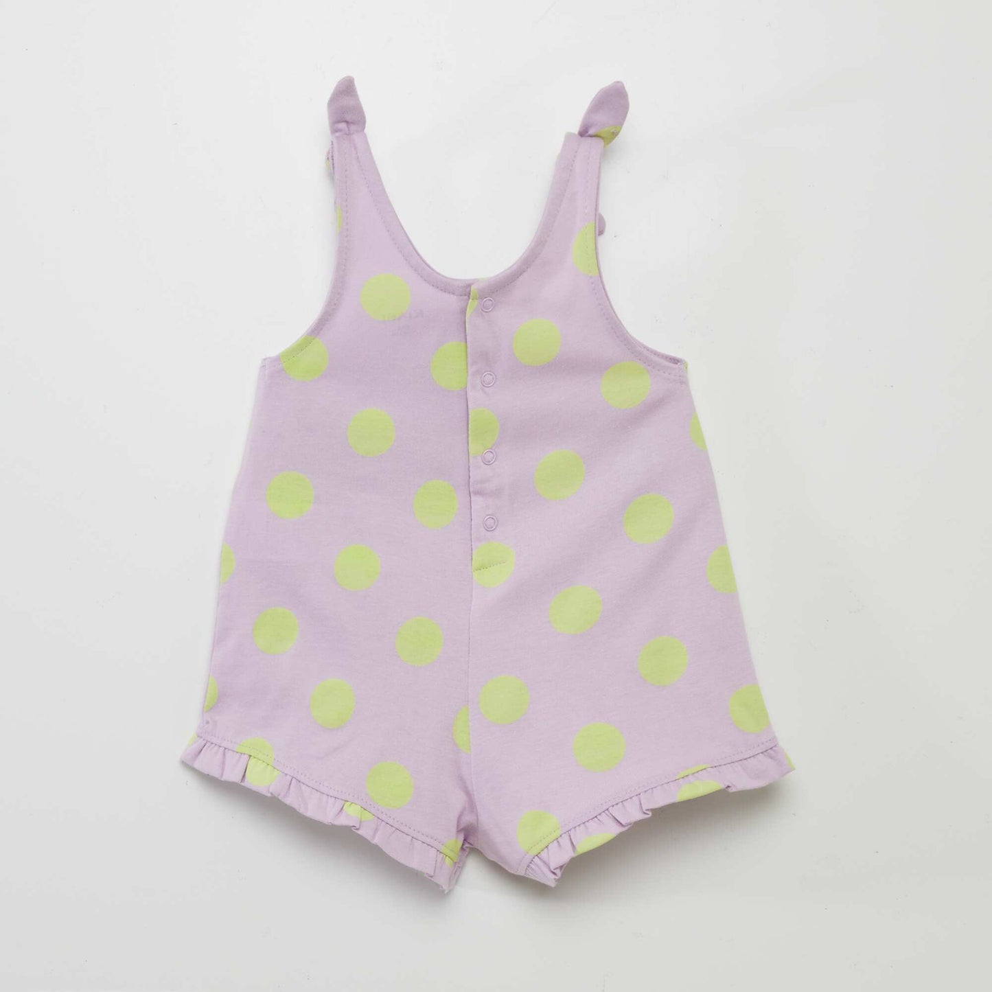 Combishorts / barboteuse finitions volantées VIOLET