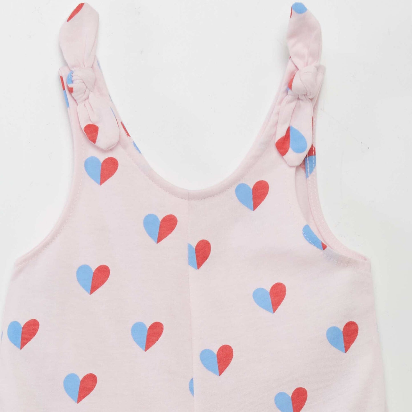Combishorts / barboteuse finitions volantées ROSE