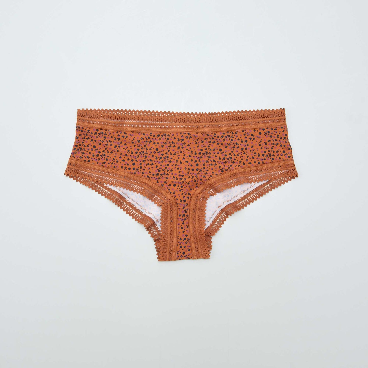 Lot de 3 shortys en microfibre imprimé VIOLET