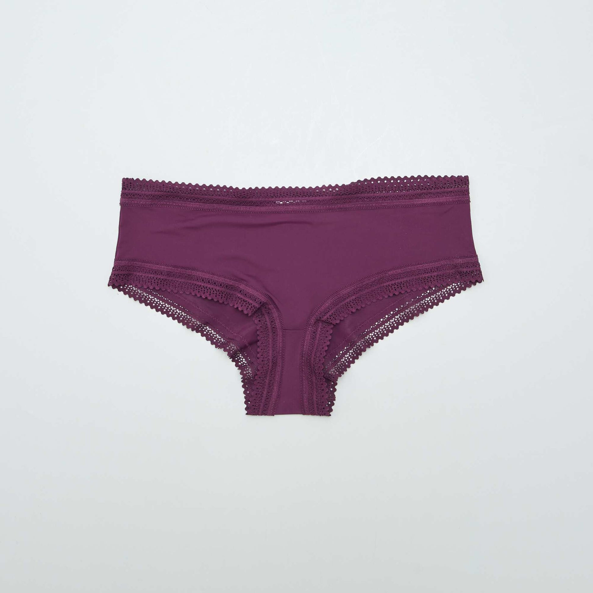 Lot de 3 shortys en microfibre imprimé VIOLET
