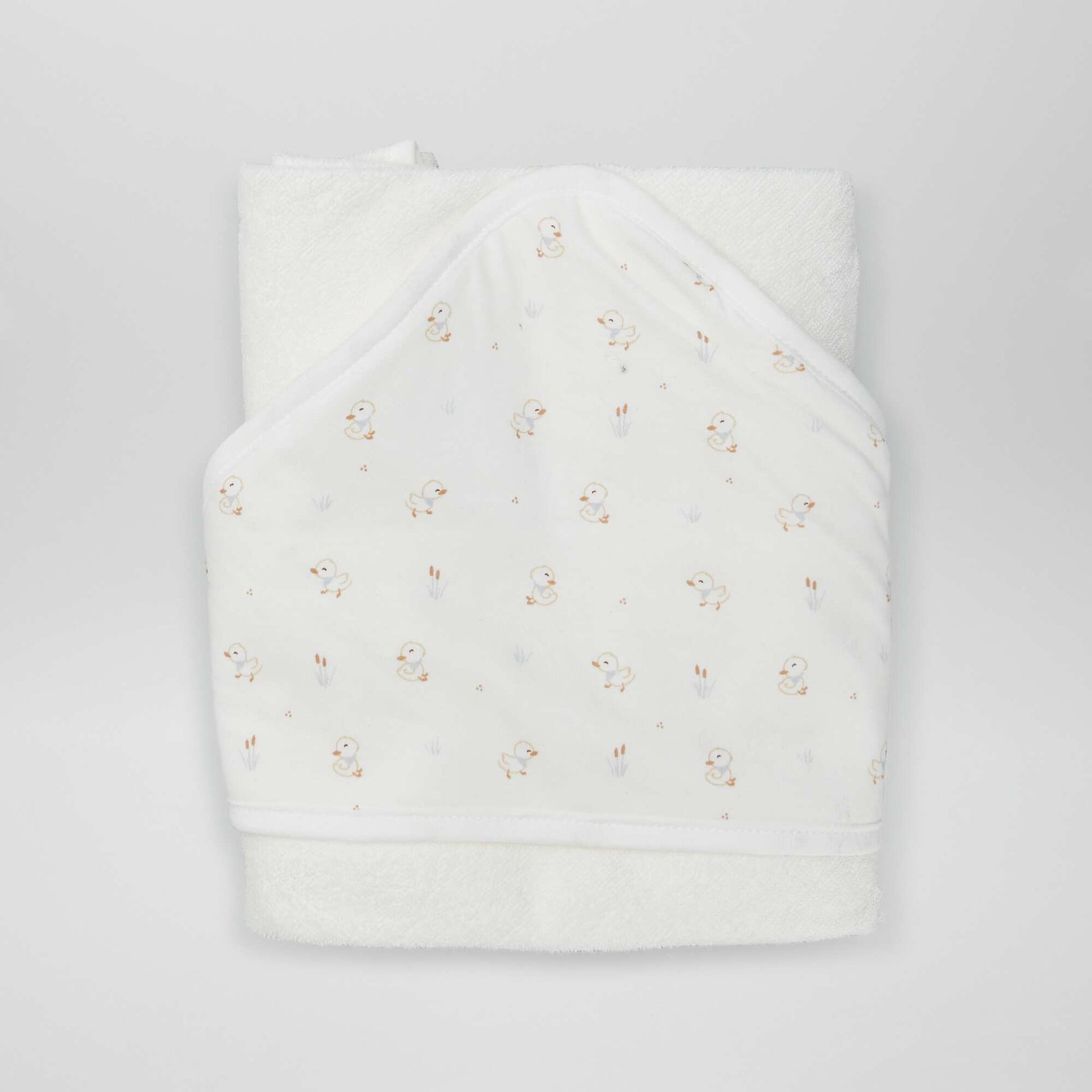 Cape de bain BLANC