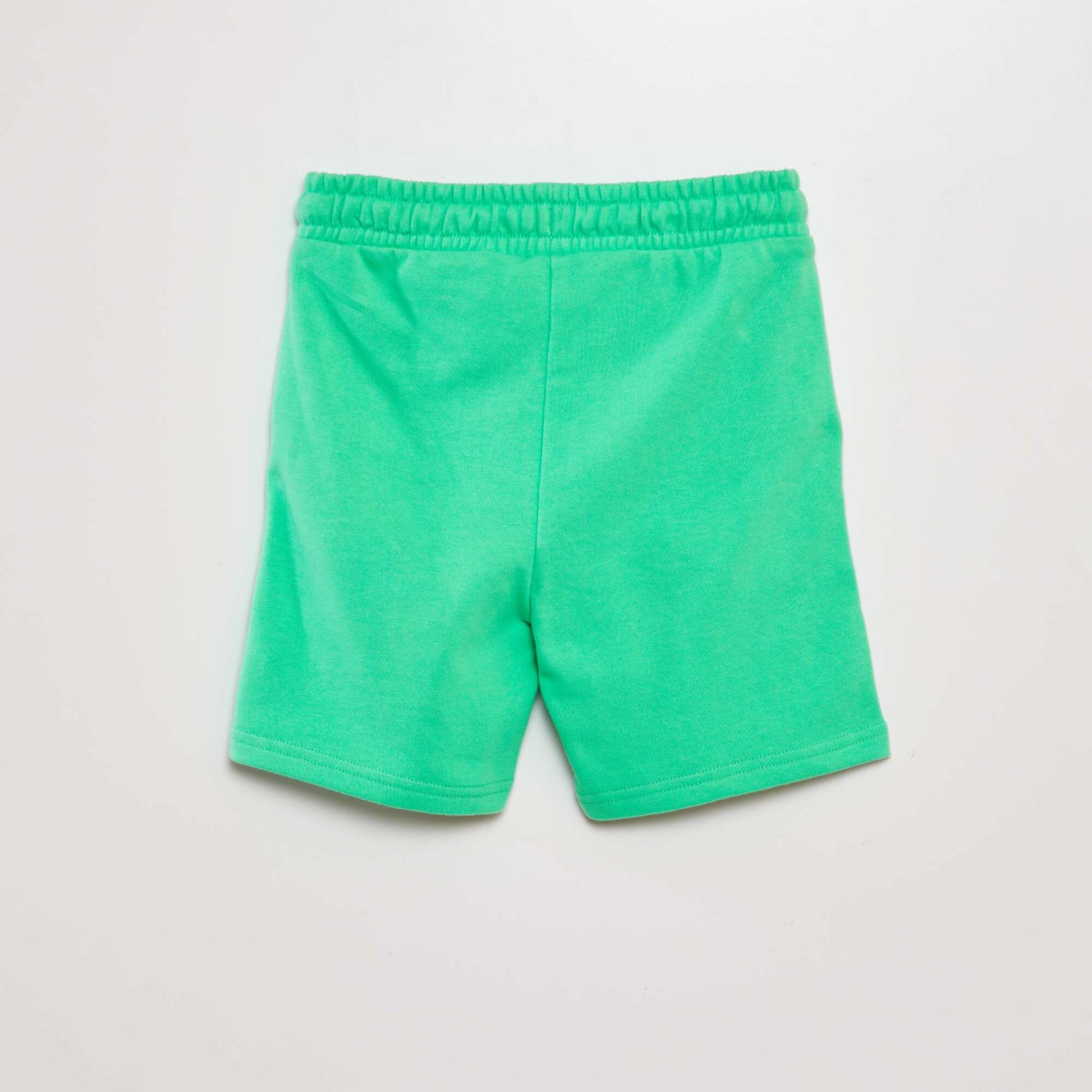 Short en molleton fin VERT