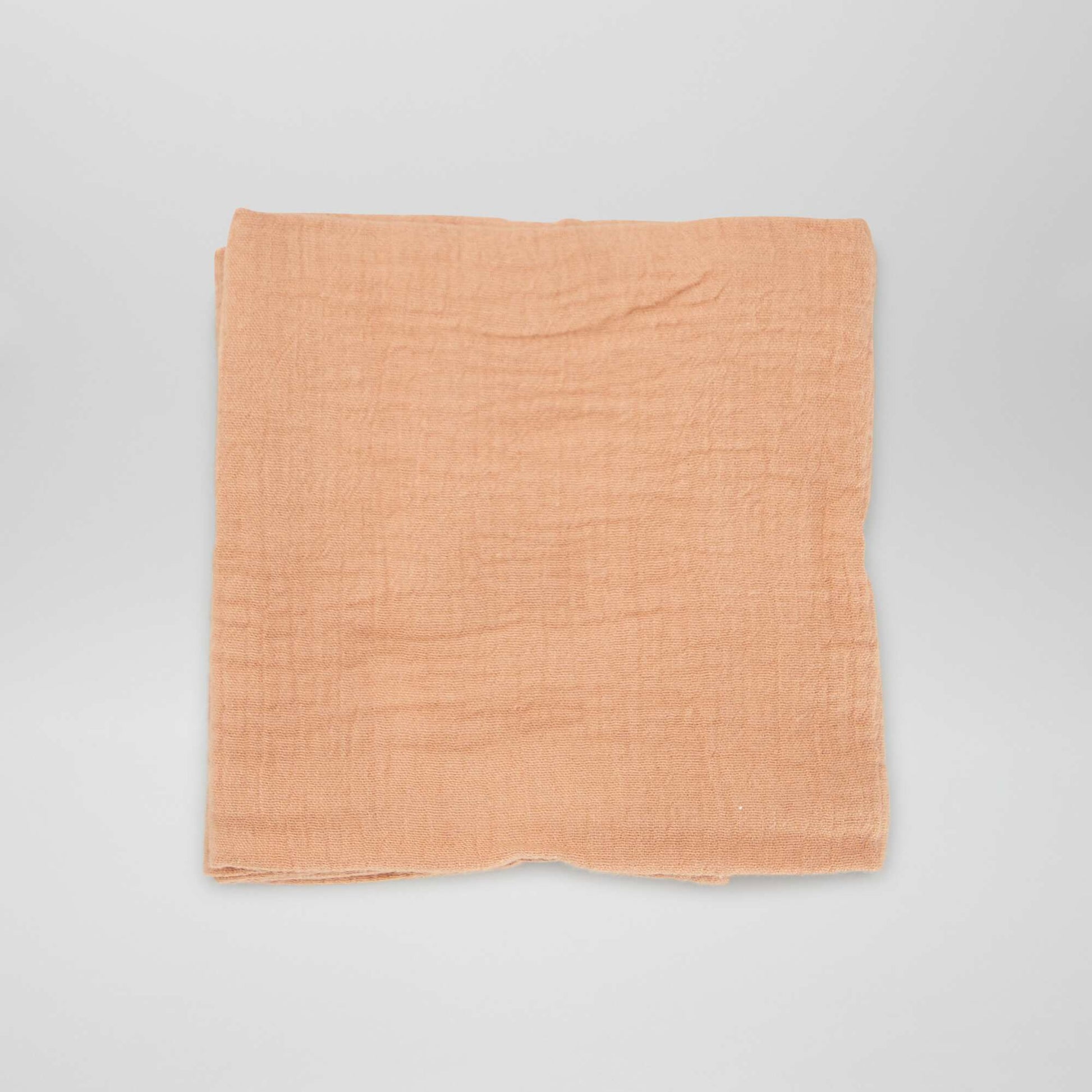 Lot de 3 langes en coton BEIGE
