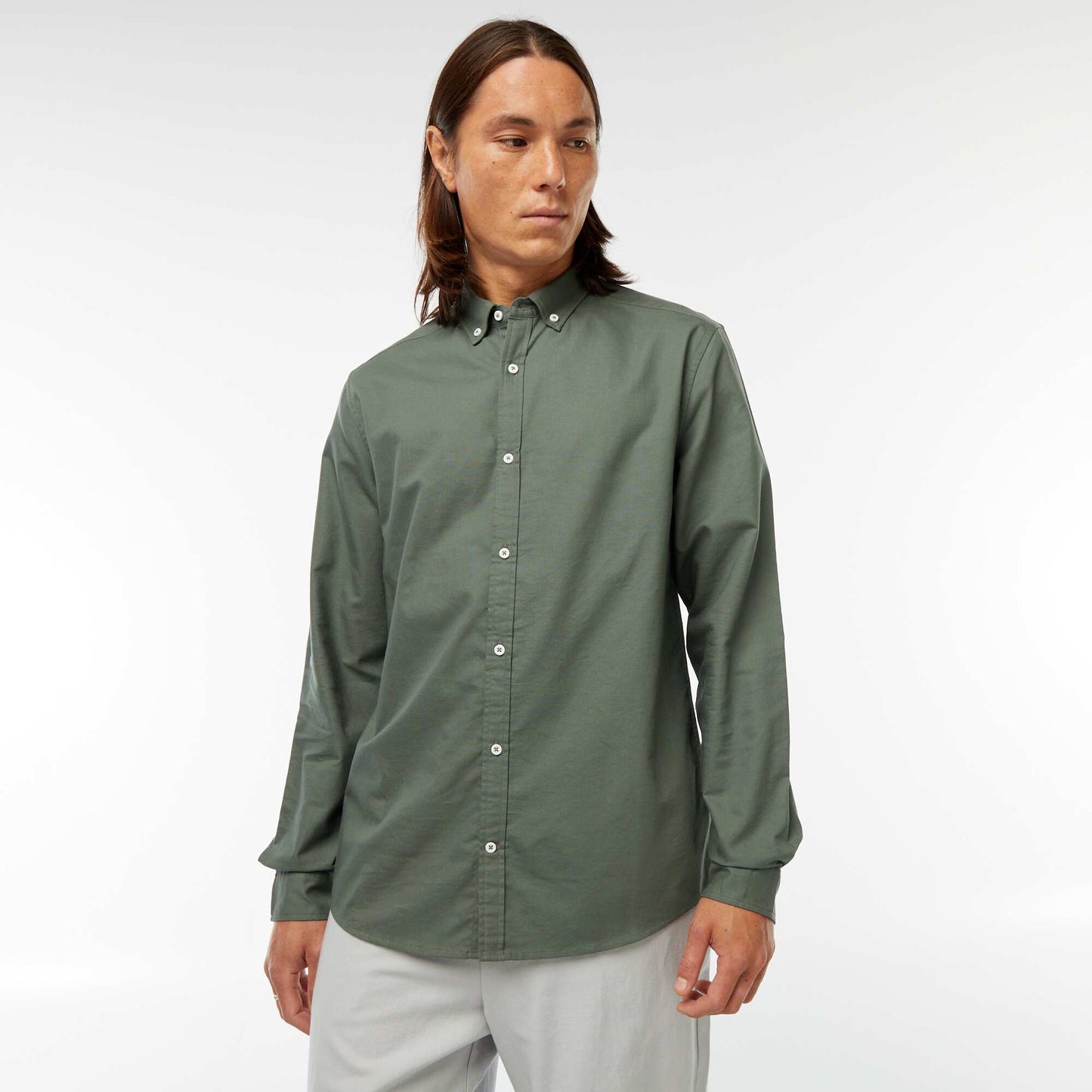 Chemise oxford regular fit VERT