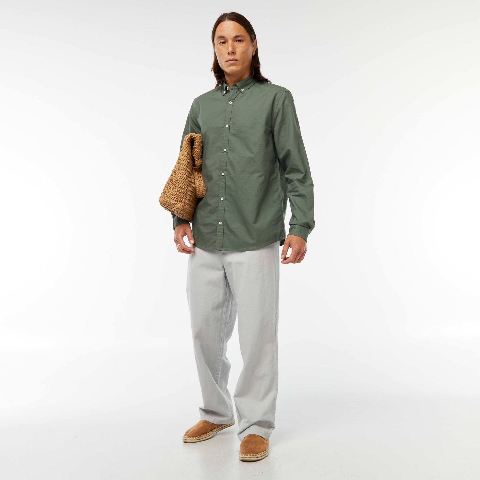 Chemise oxford regular fit VERT