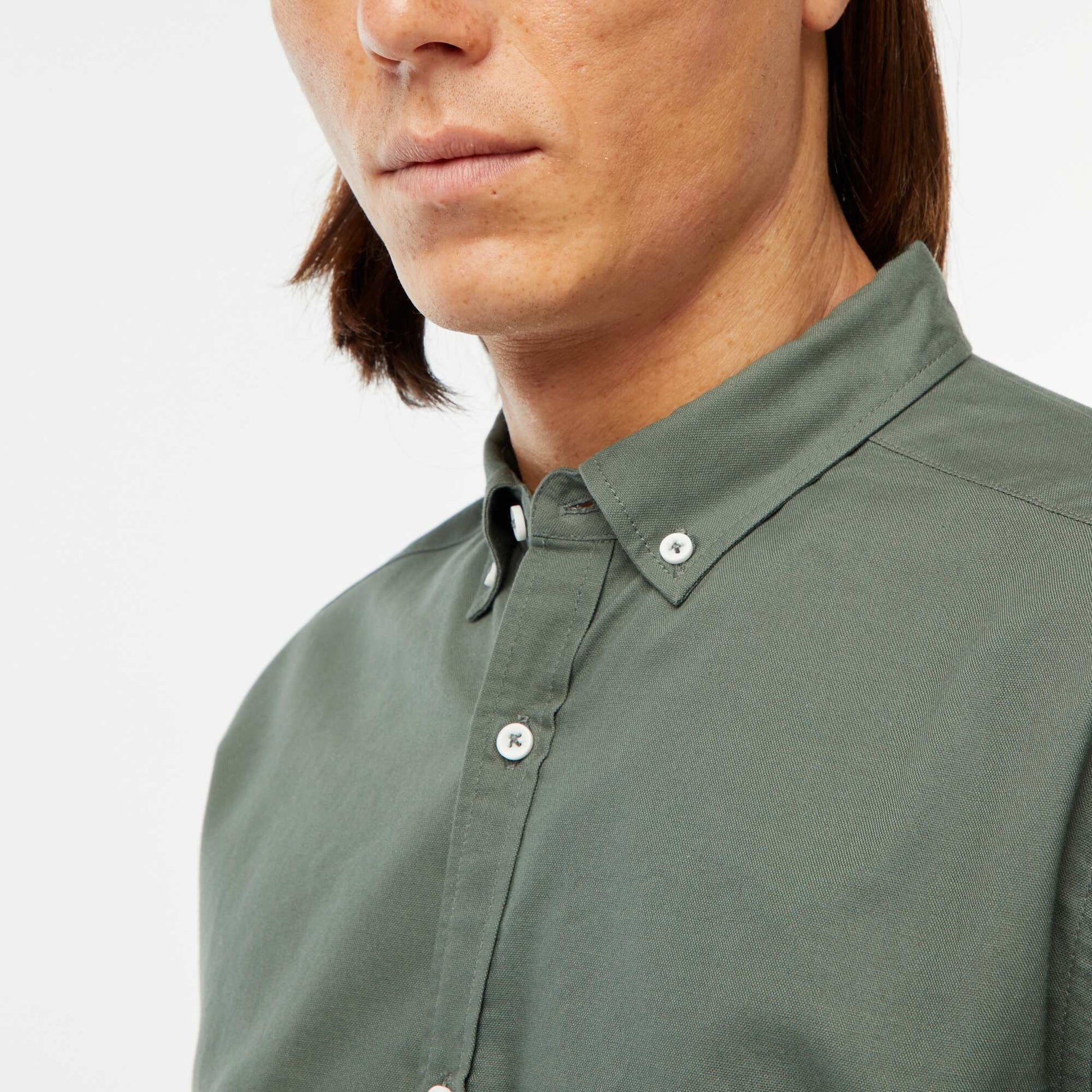 Chemise oxford regular fit VERT