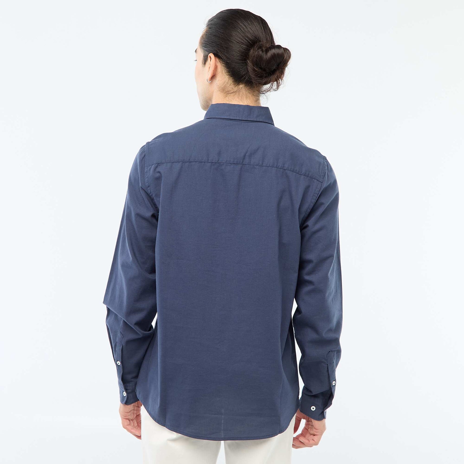 Chemise oxford regular fit BLEU