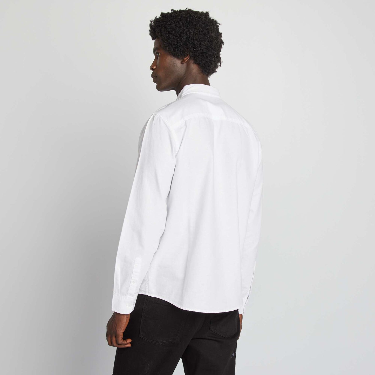 Chemise oxford regular fit BLANC