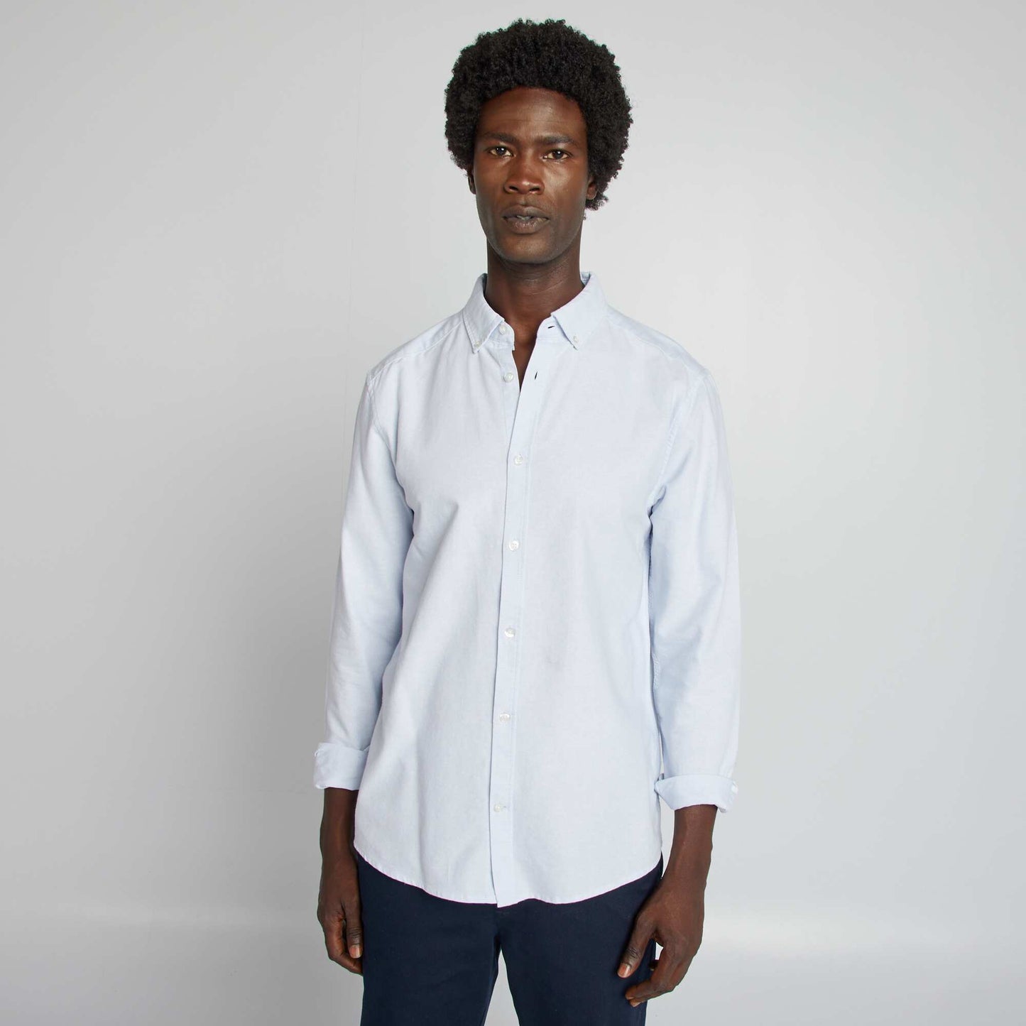 Chemise oxford regular fit BLEU
