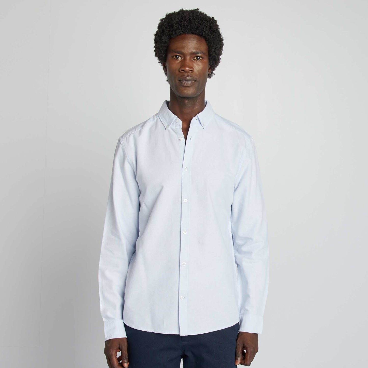 Chemise oxford regular fit BLEU