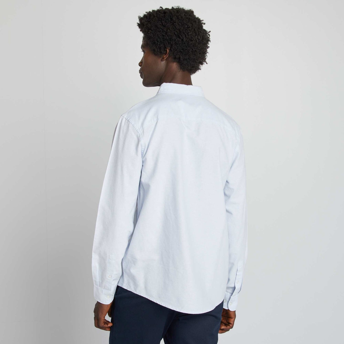 Chemise oxford regular fit BLEU