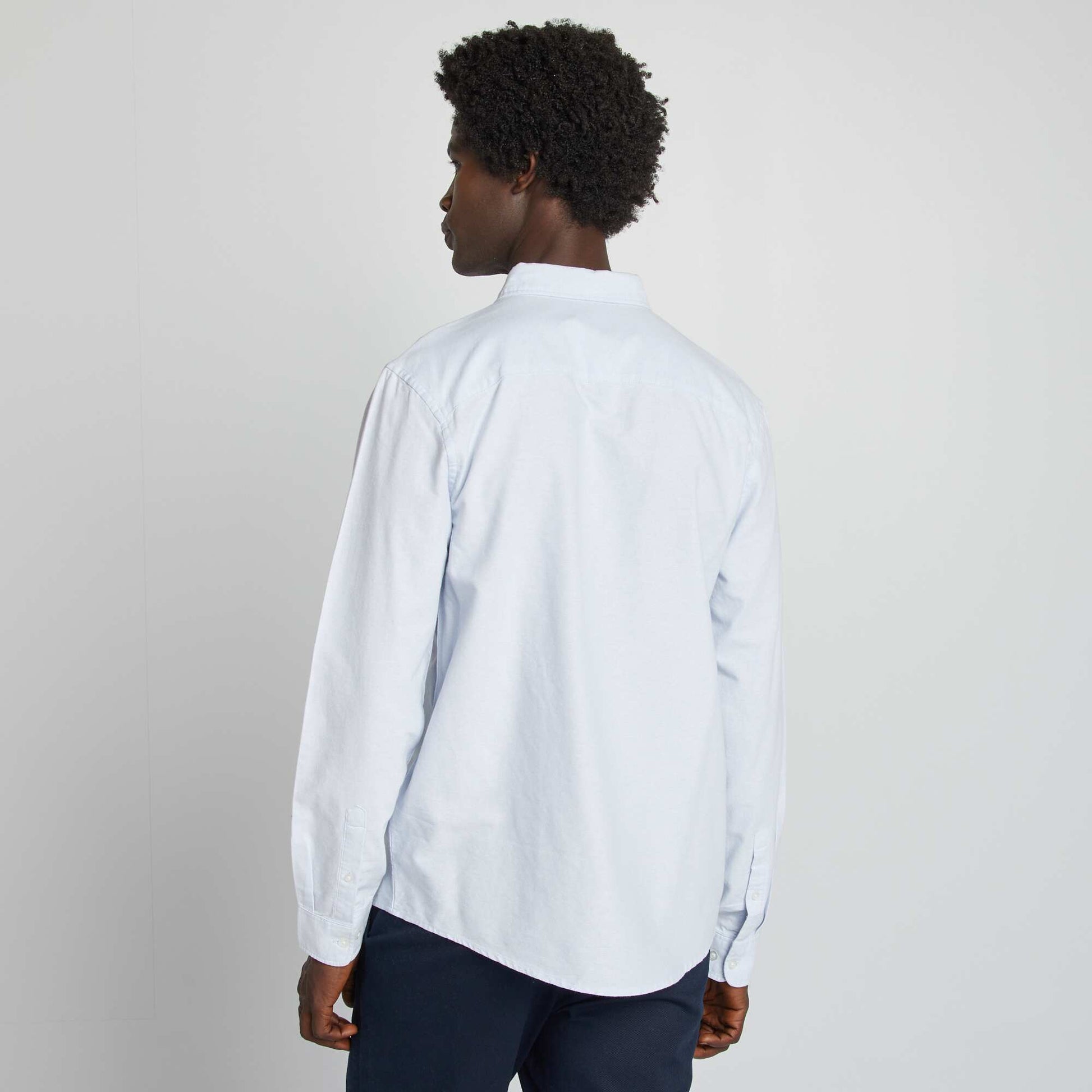 Chemise oxford regular fit BLEU