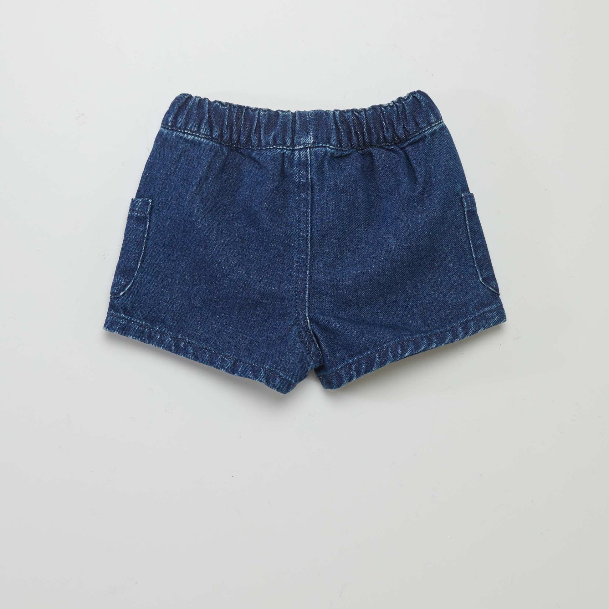 Short en jean avec cordons contrastants BRUT