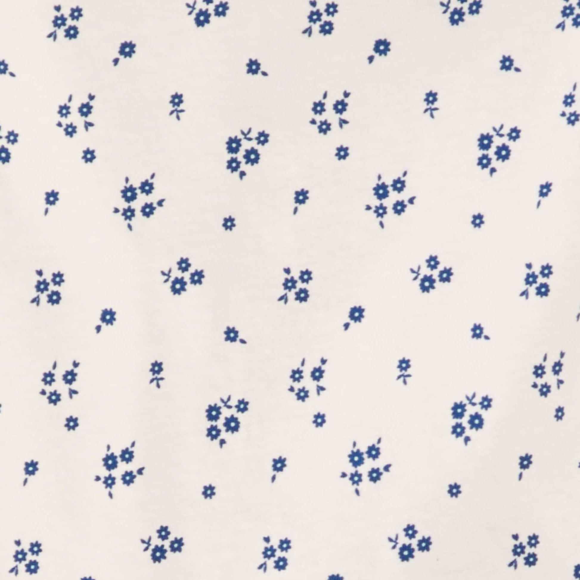 T-shirt à manches volantées BLEU