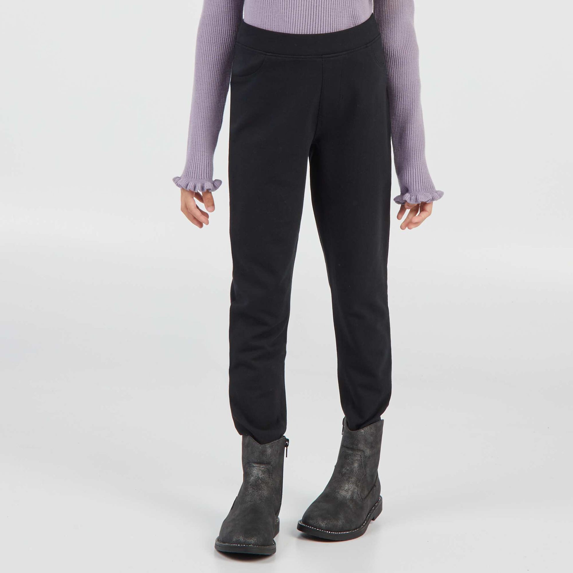 Legging uni NOIR