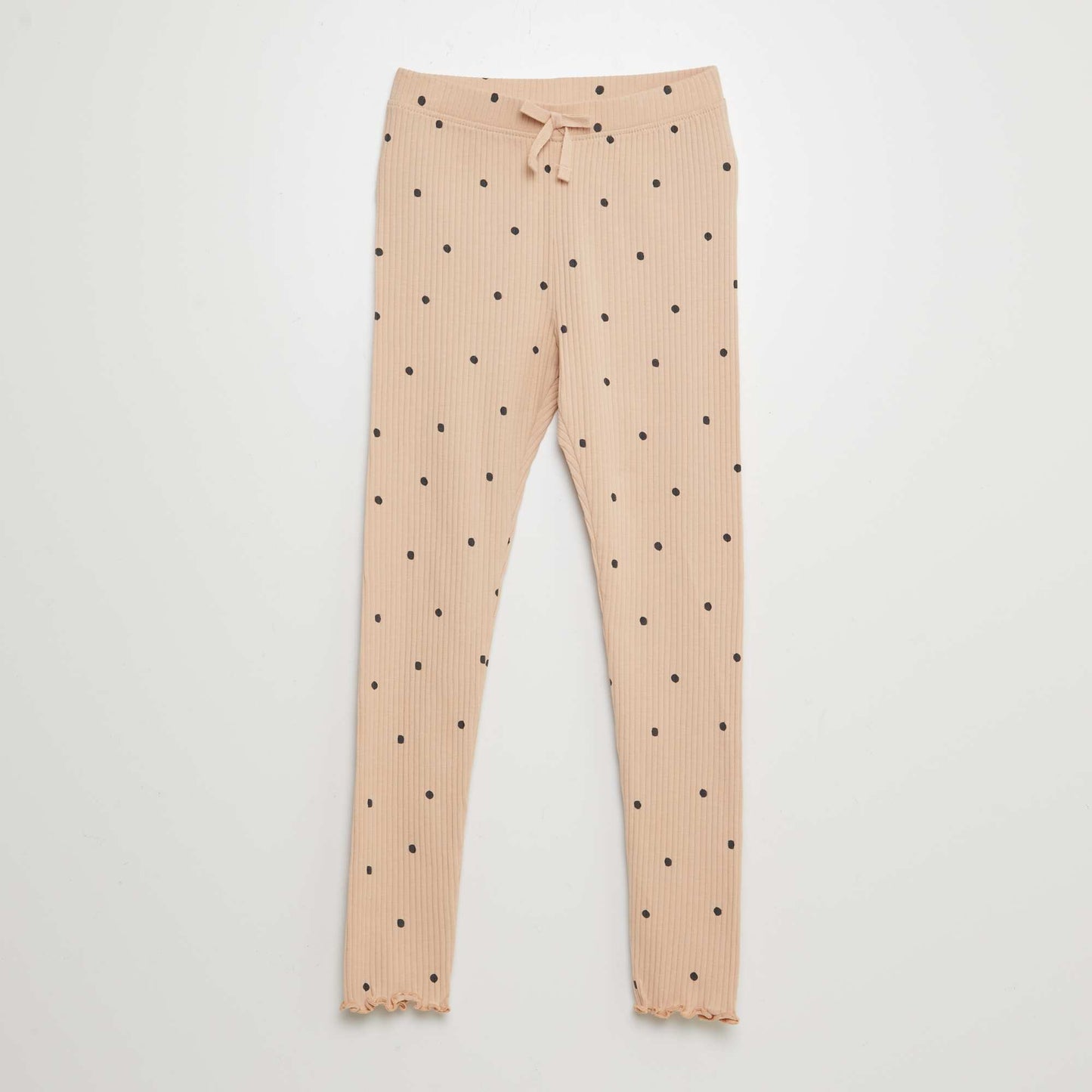 Legging côtelé BEIGE