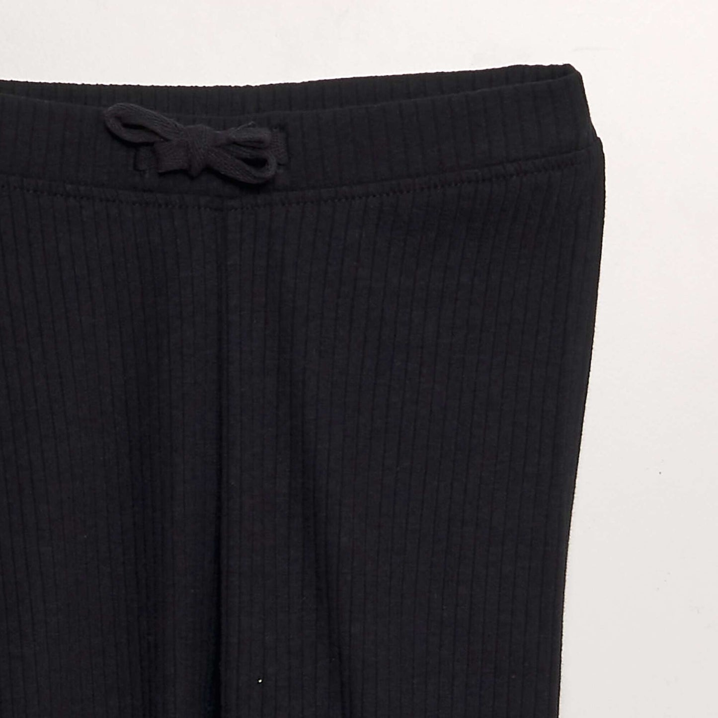 Legging côtelé NOIR