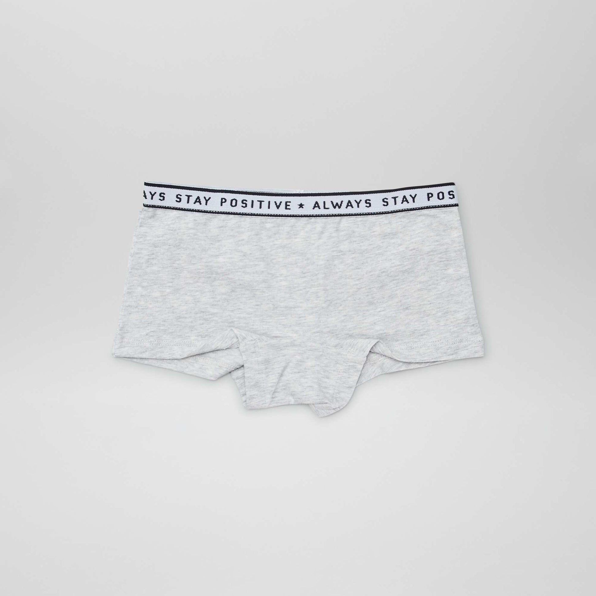 Shorties en jersey - Lot de 3 NOIR/BLANC/GRIS