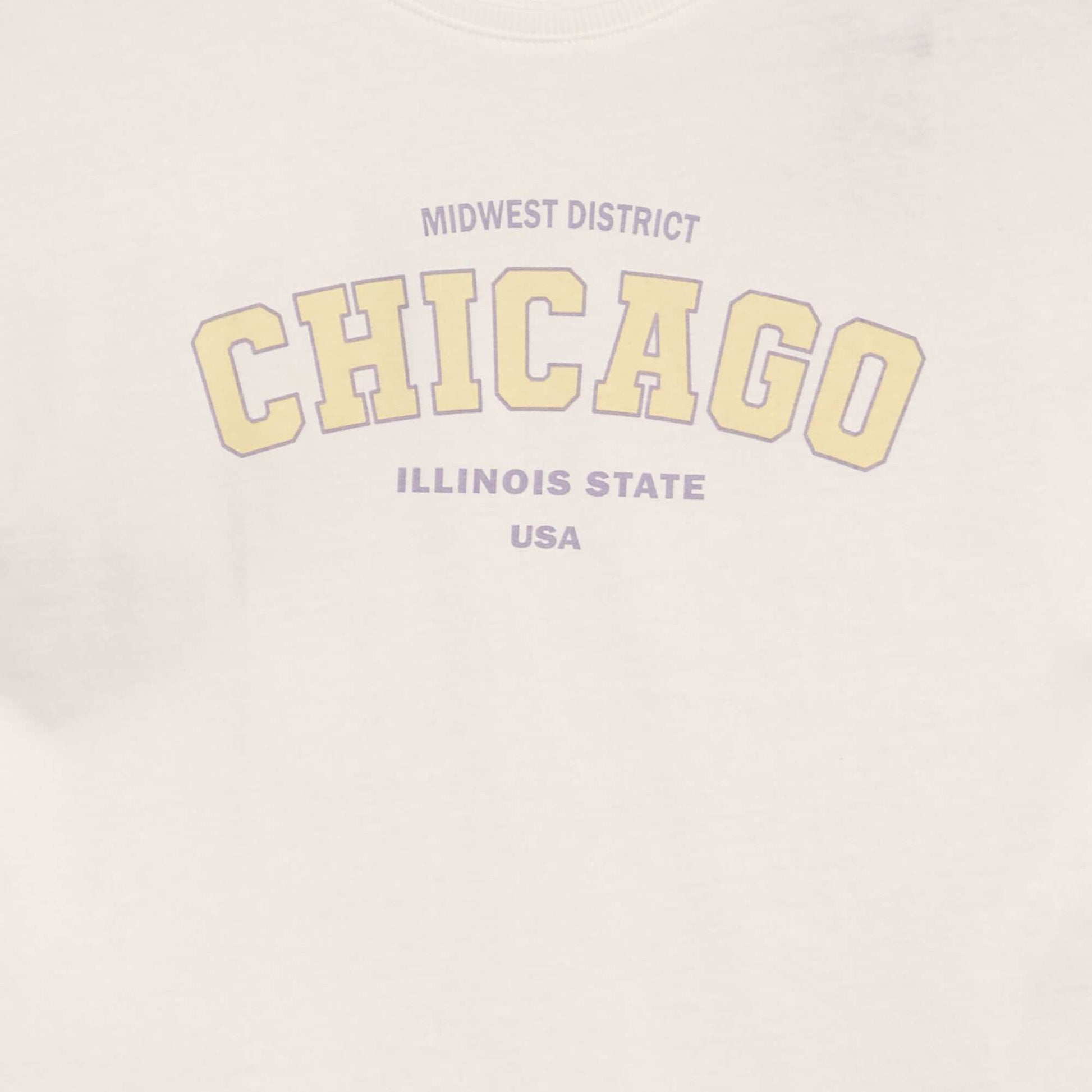 T-shirt imprimé manches courtes BLANC