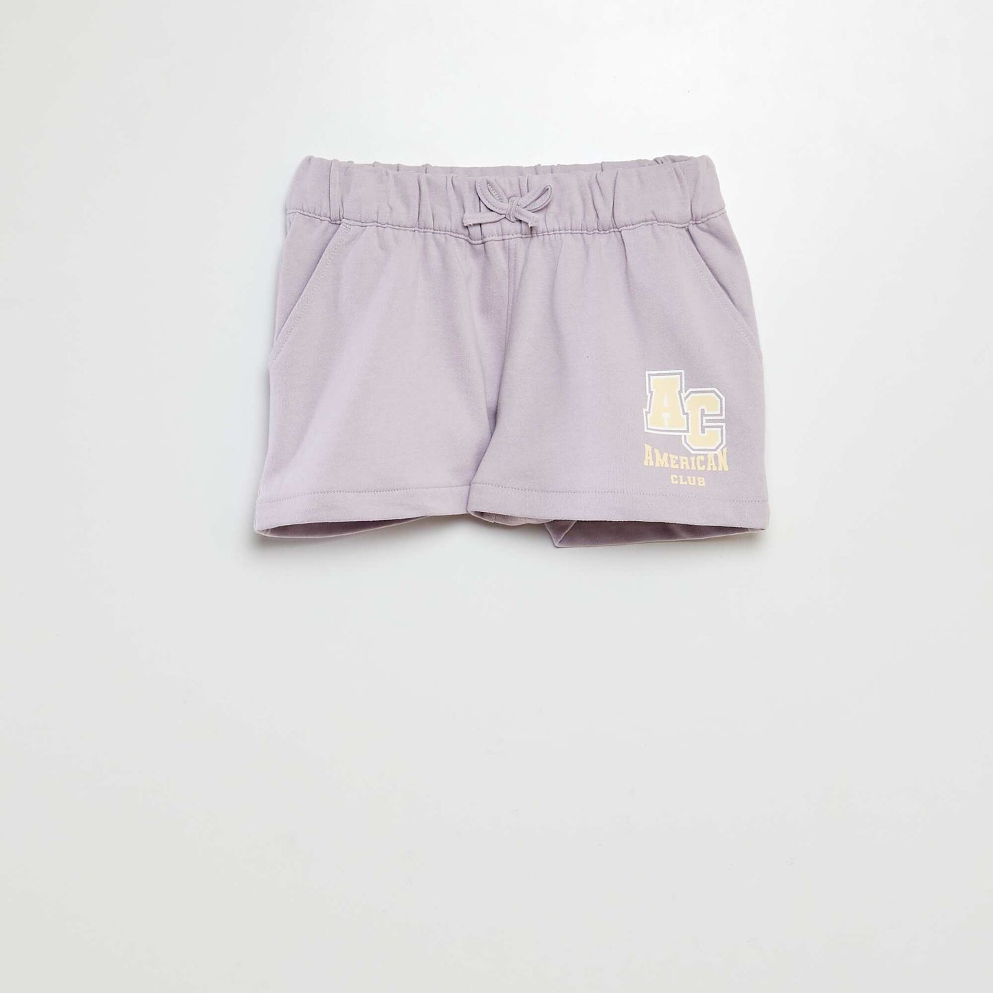 Short en molleton fin VIOLET